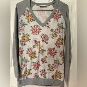 Chris & Carol Floral Pullover Tunic
